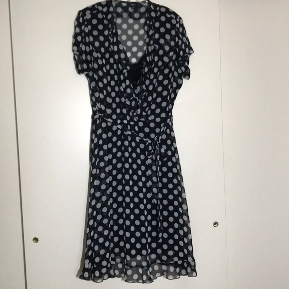 msk polka dot dress